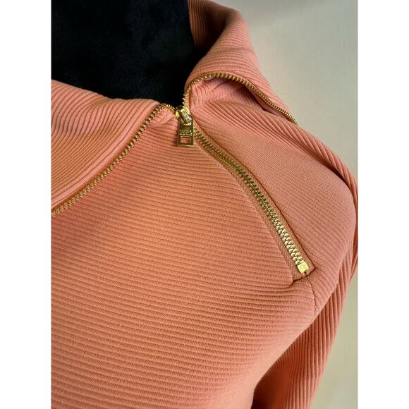 Marc New York Women’s Peach Long Sleeve Pullover Sweater Size Medium New - Picture 9 of 9